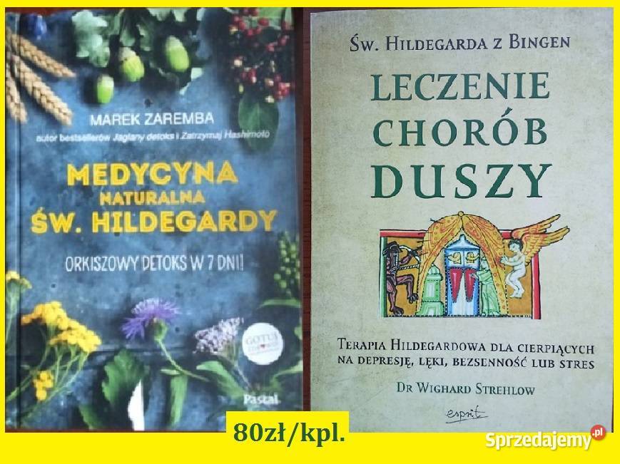 Medycyna naturalna św Hildegardy Zaremba detoks Łódź sprzedam