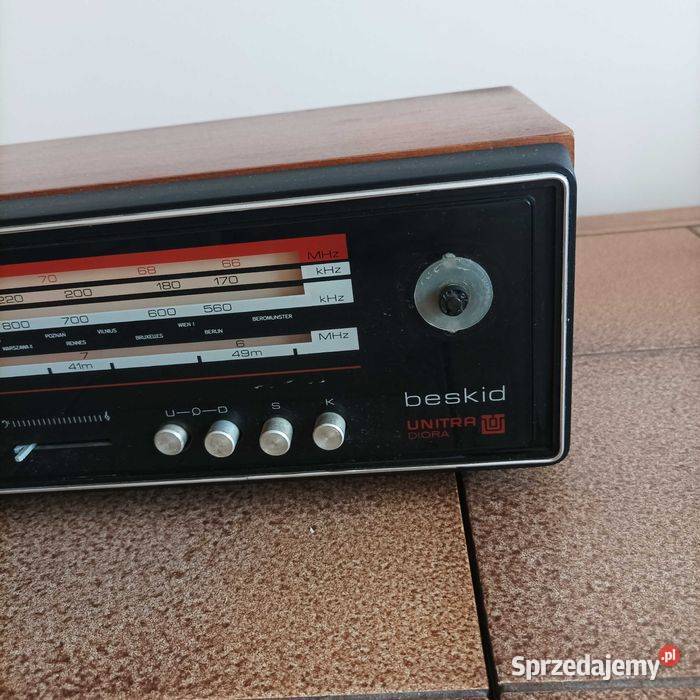 Stare zabytkowe radio Diora UNITRA Beskid z dolnośląskie sprzedam