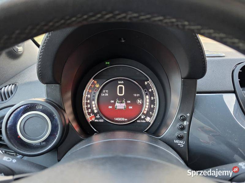 Cabrio Abarth 595 Turismo 14l Turbo benzyna mazowieckie Warszawa