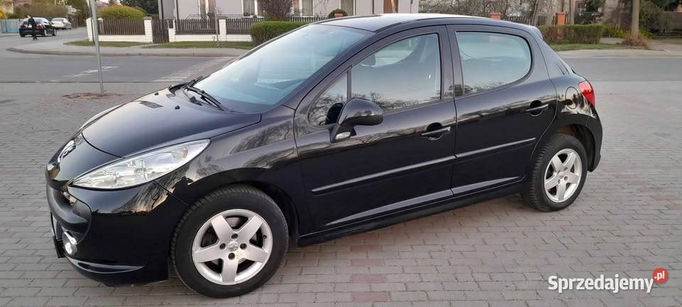 Peugeot 207 14 Benzyna przebieg 180 klima mazowieckie Gostynin