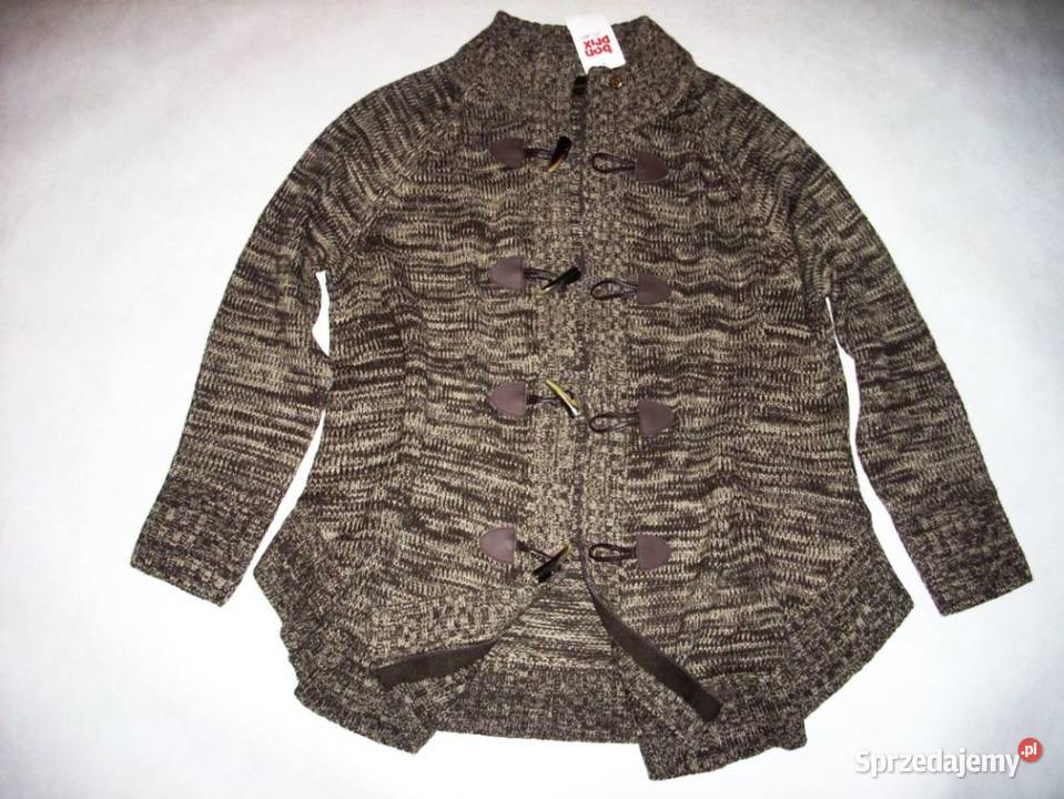 Ciepły Sweter Żakiet Kardigan ZAMEK NOWY 36 38 Nowy Sącz