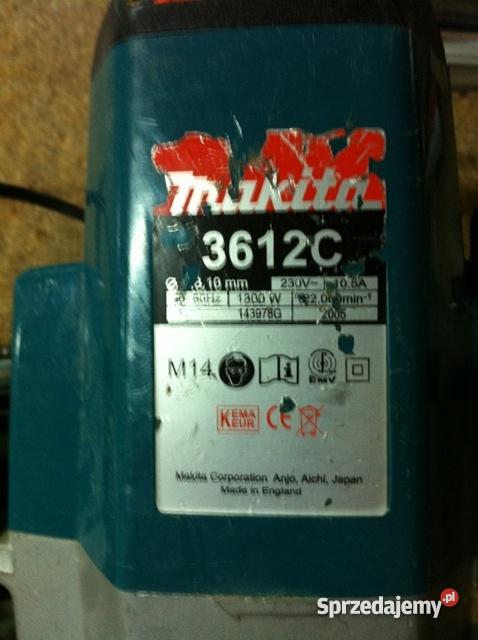 Frezarka górnowrzecionowa Makita 3612C Wrocław