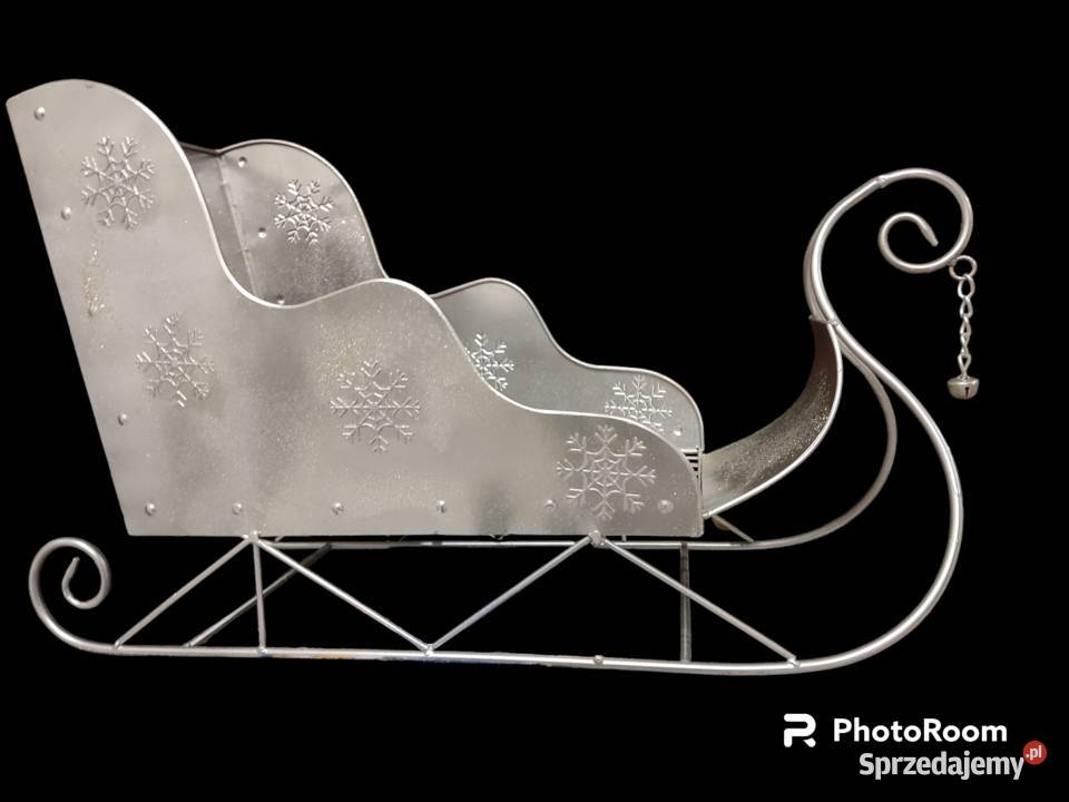 Sanie metalowe duże dekoracja Dębica sprzedam