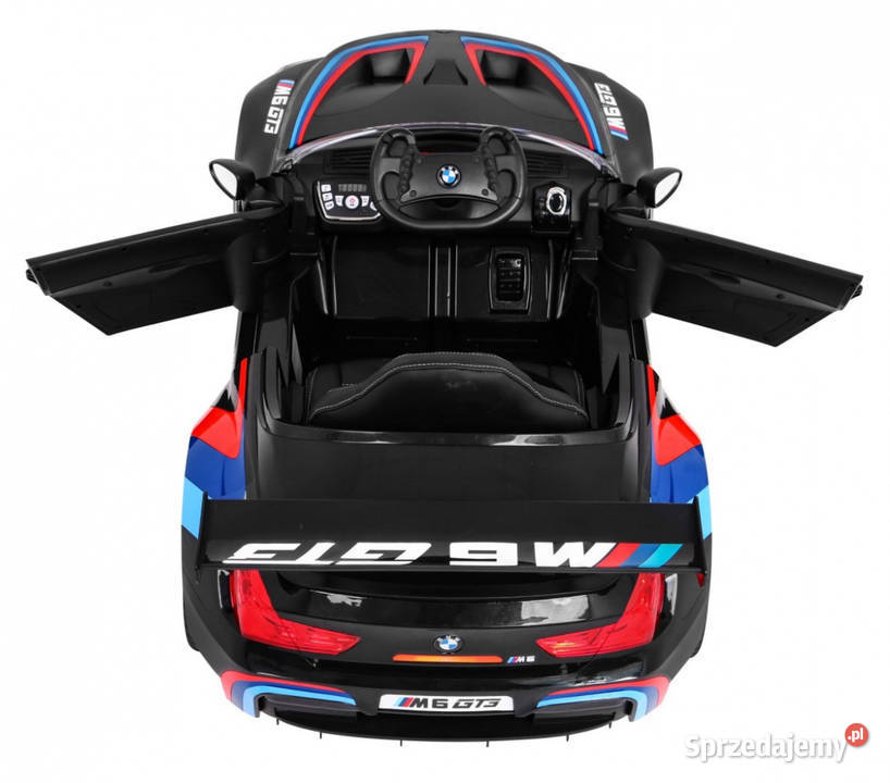 Auto na akumulator BMW M6 GT3 12V EVA czarne Warszawa sprzedam