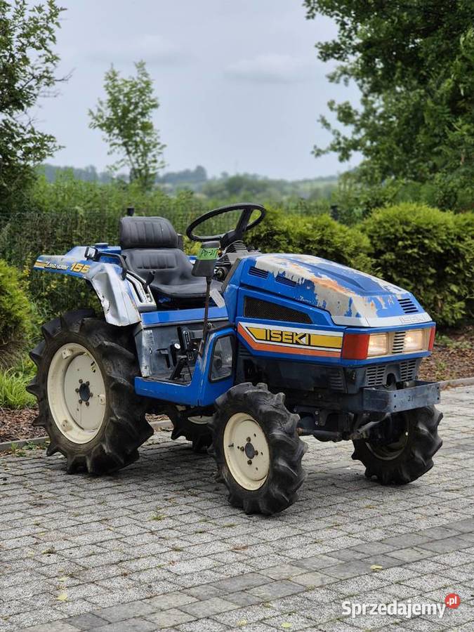 Traktorek ISEKI TU 155 4X4 z glebogryzarka Kraków