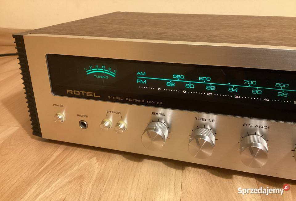 Amplituner Wzmacniacz ROTEL RX152 SPRAWNY ładny Gdynia sprzedam