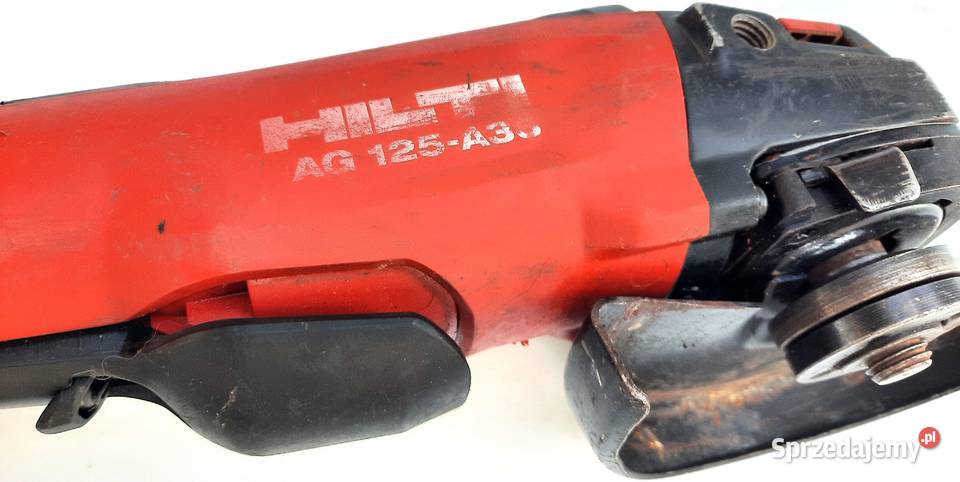 Szlifierka akumulatorowa Hilti komplet AG125A36 Gaszowice sprzedam