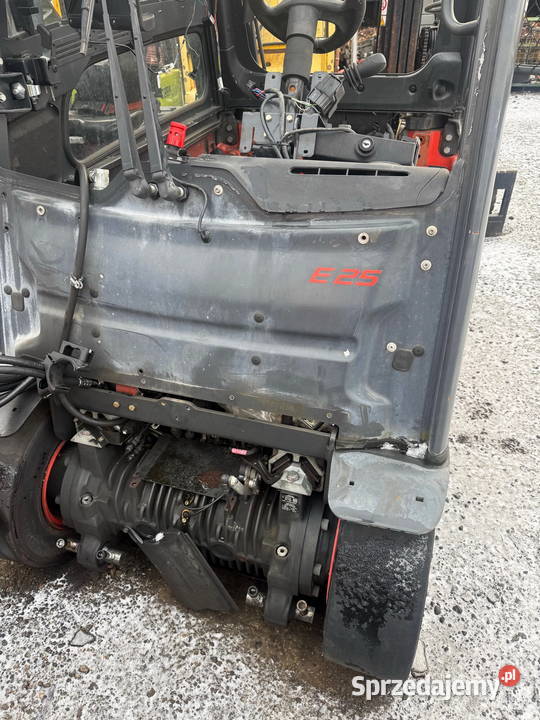 części wózek widłowy LINDE E25 przedni napęd Wózki widłowe łódzkie Działoszyn