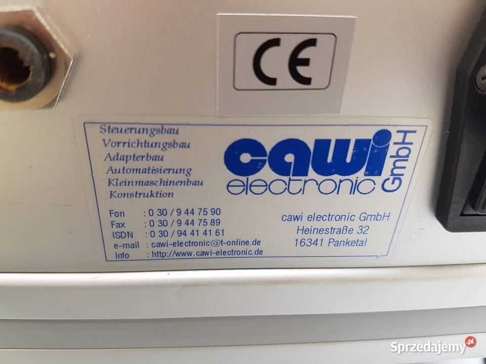 Wykrawarka Pół Automat Siemens Automatyka Nowy Tomyśl sprzedam