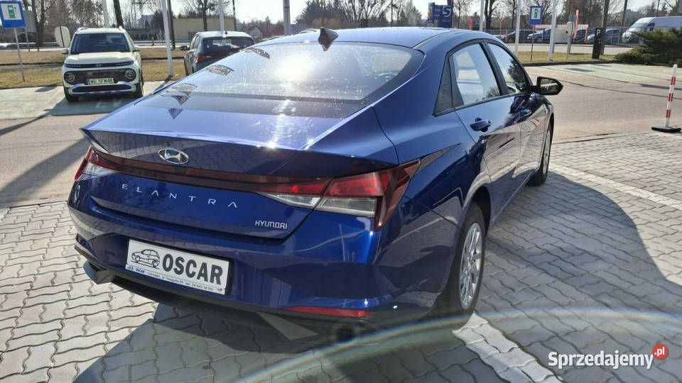 Hyundai Elantra 16 123Salon PolskaSerwis VII lakier metallic Ostrołęka sprzedam
