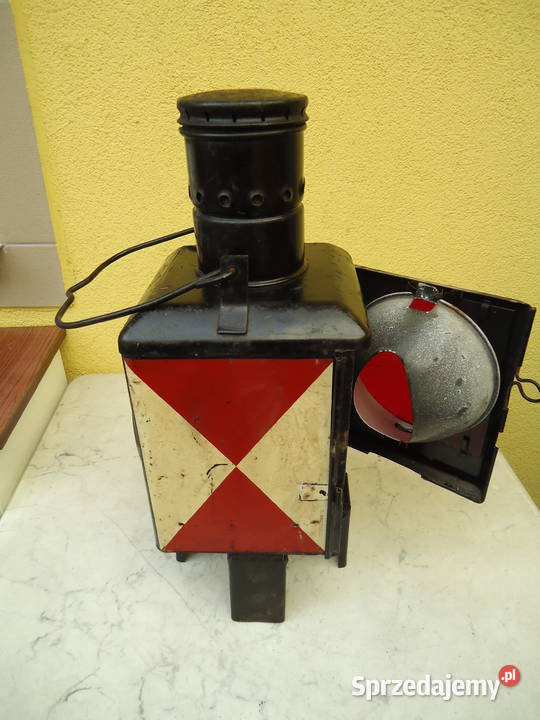 Kolekcjonerska lampa kolejowa sygnalizacyjna Pozostałe