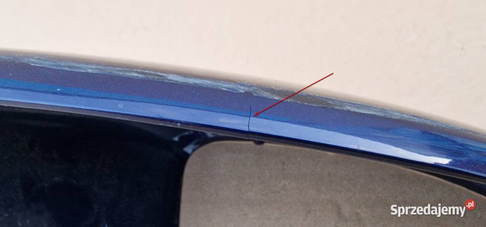 VW GOLF 7 VII OSŁONA LUSTERKA LEWA 5G0857537 Lusterka zewnętrzne Bieleń