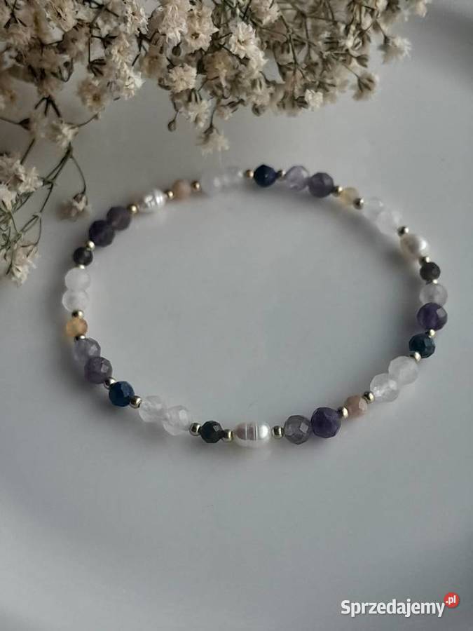 Bransoletka Szczęścia Kamienie Naturalne Ametyst warmińsko-mazurskie Braniewo