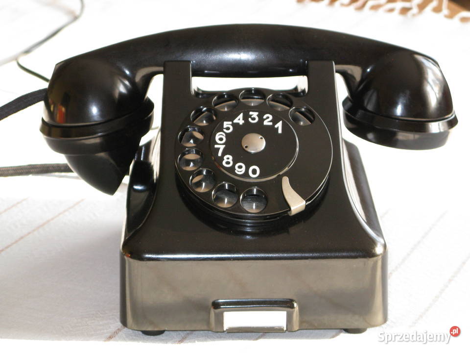 Stary POLSKI TELEFON T4 z 1955r sprawny UNIKAT Antyki mazowieckie Warszawa