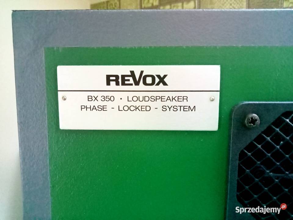 ReVox BX350 kolumny vintage Jaktorów