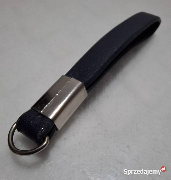 Brelok breloczek skórzany granatowy rączka do Czeladź