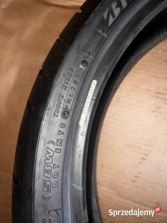 Opona Bridgestone Batlax sport touring T30F 17cale Ostrów Wielkopolski