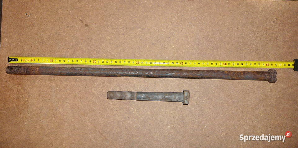 Śruba budowlana M20x600 z nakrętką i podkładką Warszawa