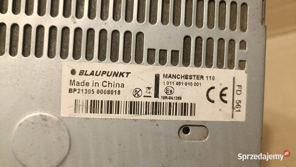 BLAUPUNKT MANCHESTER 110 wielkopolskie Poznań