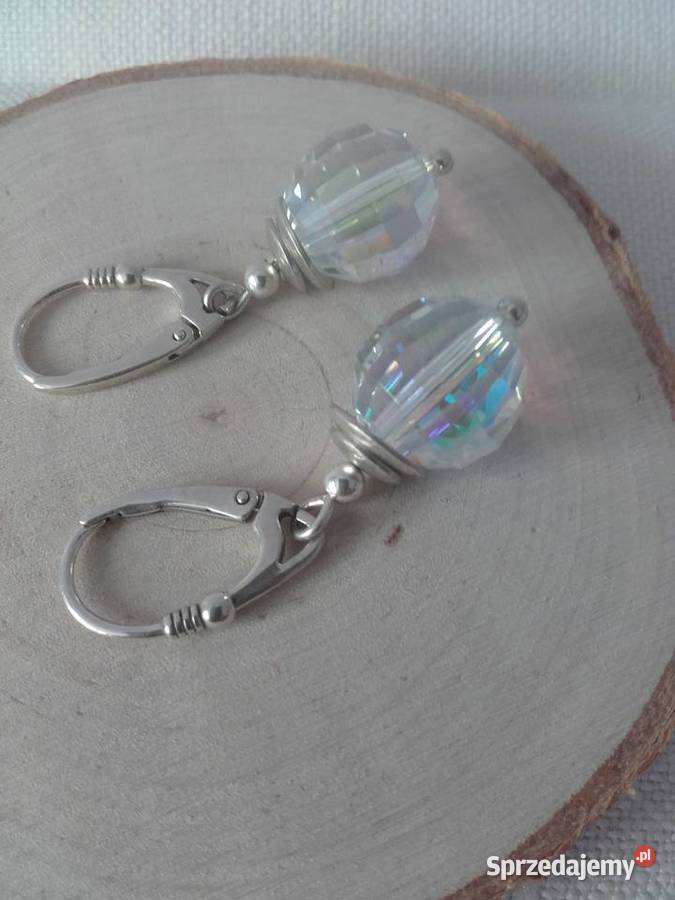 kolczyki z kryształami swrovskiego Warszawa