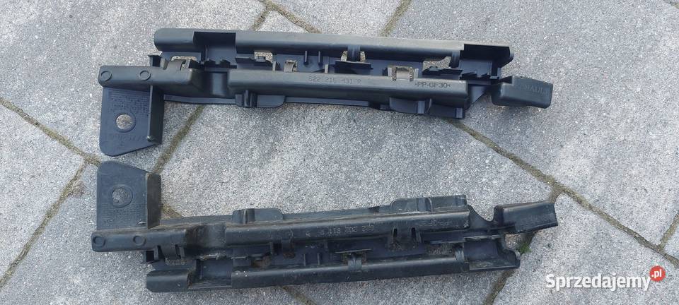 Slizg zderzaka Laguna III 622215431R 622202811R mazowieckie Słupno