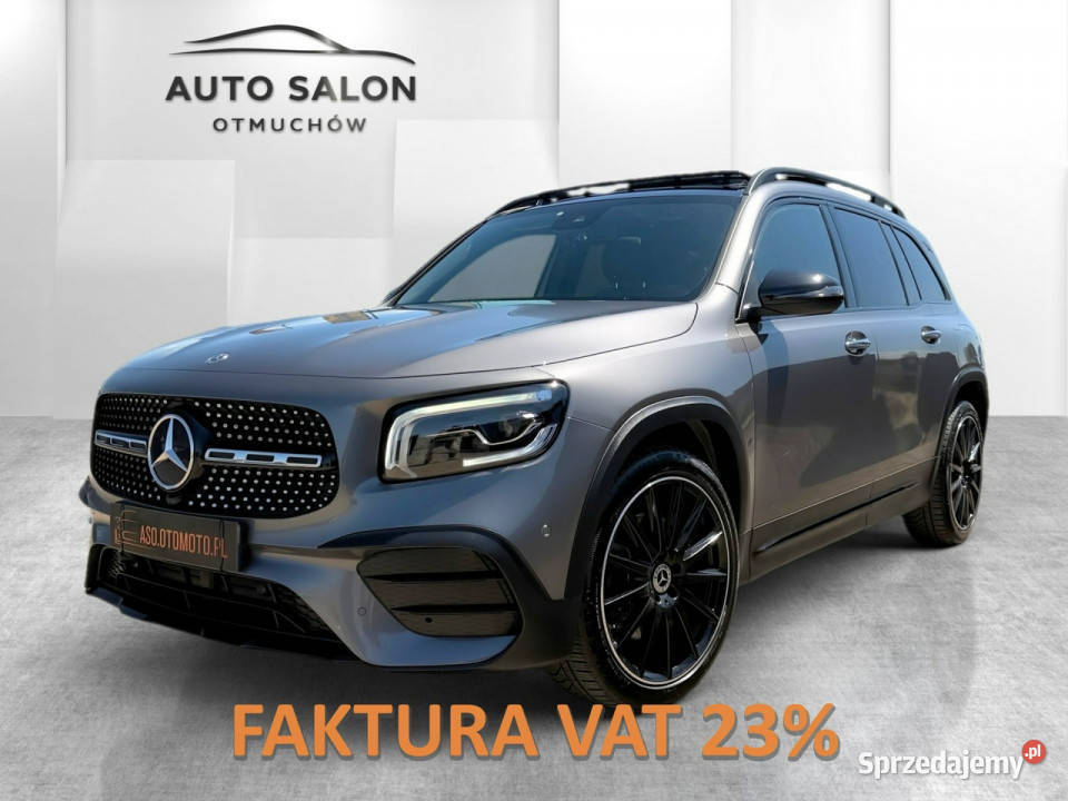 Mercedes GLB FUL LED skóra PANORAMA kamera hak Otmuchów