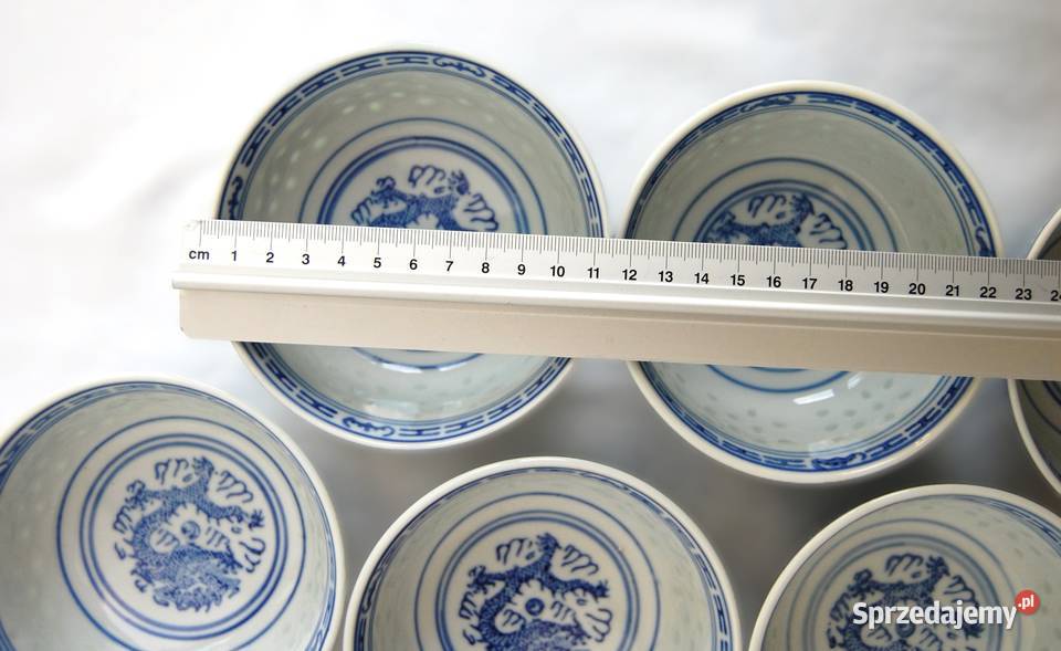 Chińska porcelanowa miska 11 porcelana ryżowa Lublin