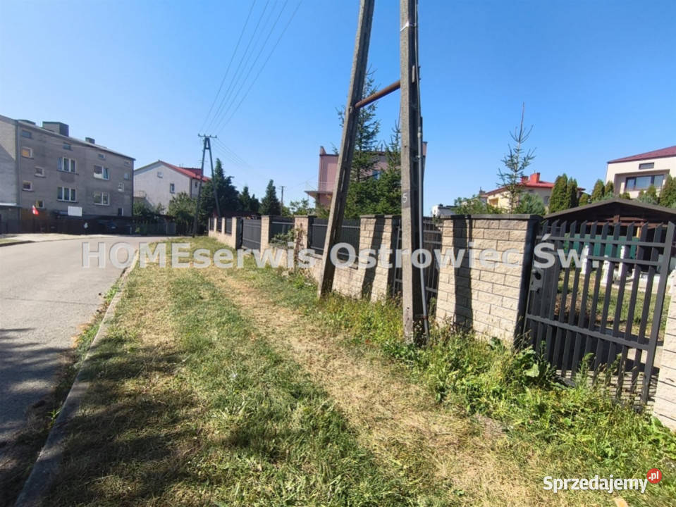 Grunt Ostrowiec Świętokrzyski 584m2 sprzedam