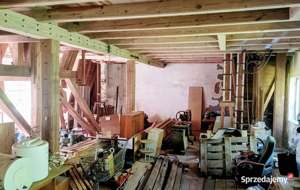 HISTORYCZNY MŁYN Z POTENCJAŁEM NA WARMII   2ha polna Krzewno