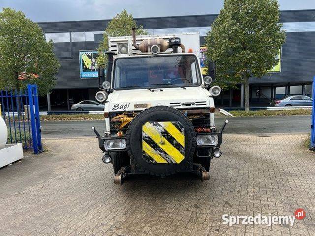 Mercedes Unimog pojazd 2 drogowy kolejowy na Warszawa