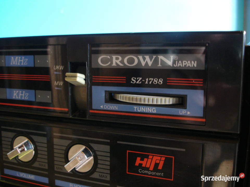 Radiomagnetofon CROWN SZ1788 Zielona Góra
