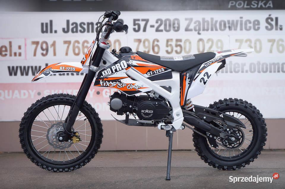 Cross KXD PRO 125 cc MANUAL DUŻY 4 SUW KOPKA Ząbkowice Śląskie