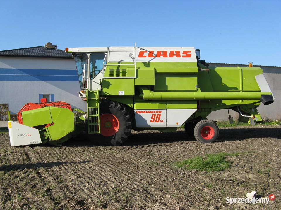 Claas dominator 98sl heder 390m Borzechów