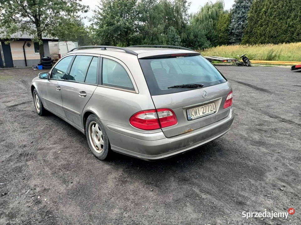 Mercedes E 200 Mercedes E klasa 18lpg 03r Tarnów