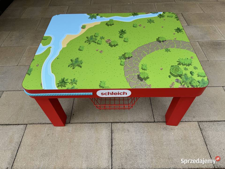 Stolik dziecka do zabawy klocki figurki kolorowy mazowieckie Garwolin