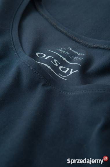 Granatowy tshirt Orsay Olkusz