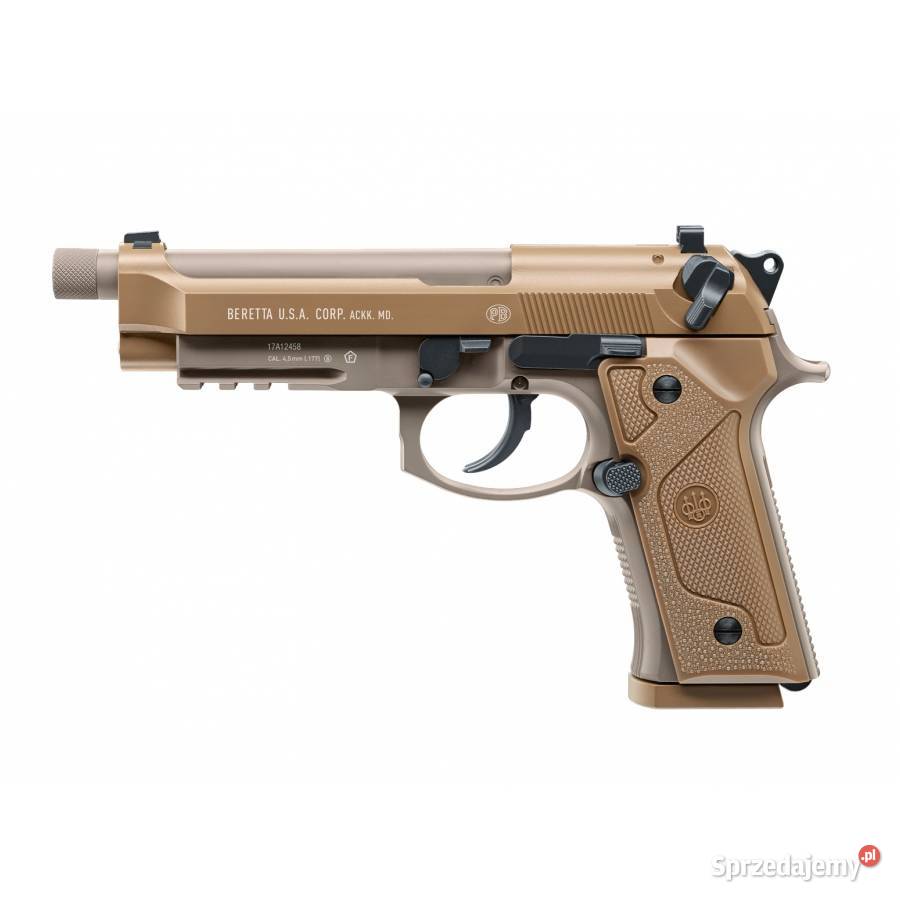 Pistolet wiatrówka Beretta M9 A3 45 mm BB CO2 Trzcianka
