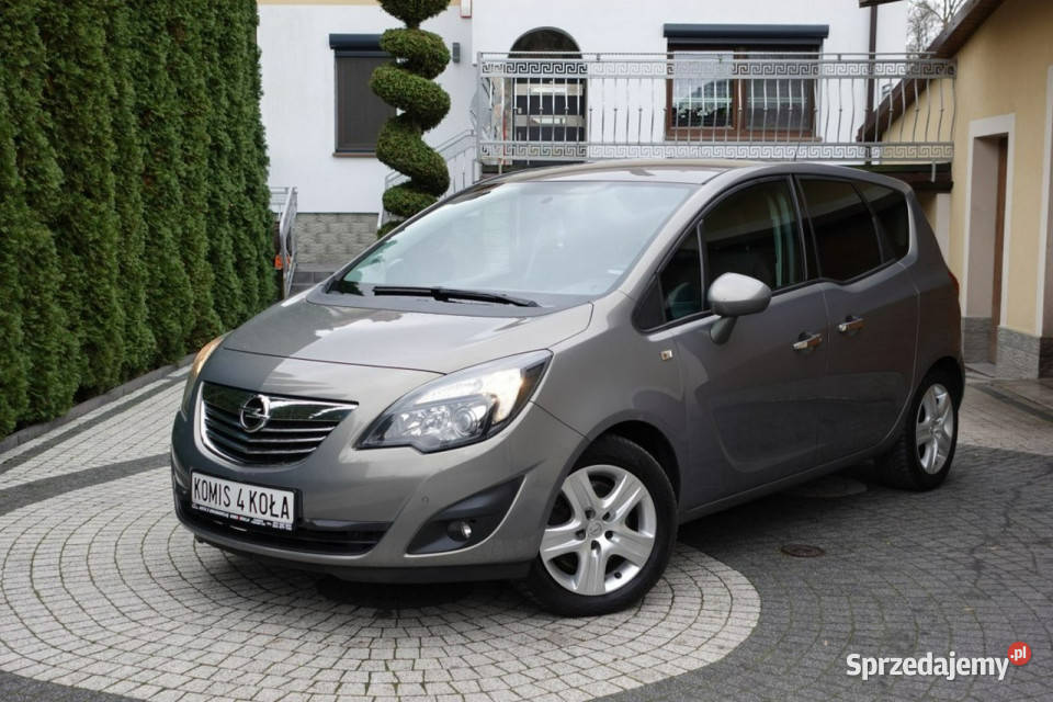 Opel Meriva PółSkóry Turbo Pakiet Zima GWARANCJA tempomat mazowieckie Płońsk