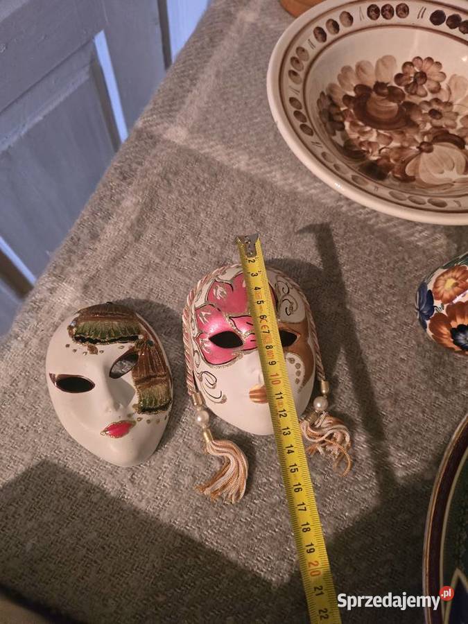 Ceramiczne Maski Weneckie TROIA Oryginalne Jarosław sprzedam