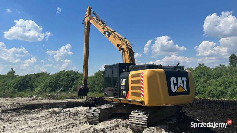 CATERPILLAR 323EL LONG REACH 17 M PREMIUM STAN mazowieckie Wąsewo sprzedam