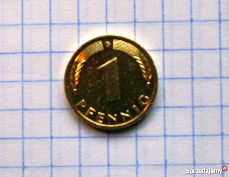 1 PFENNIG 1 FENIG 1985 G NIEMCY Piszczac sprzedam