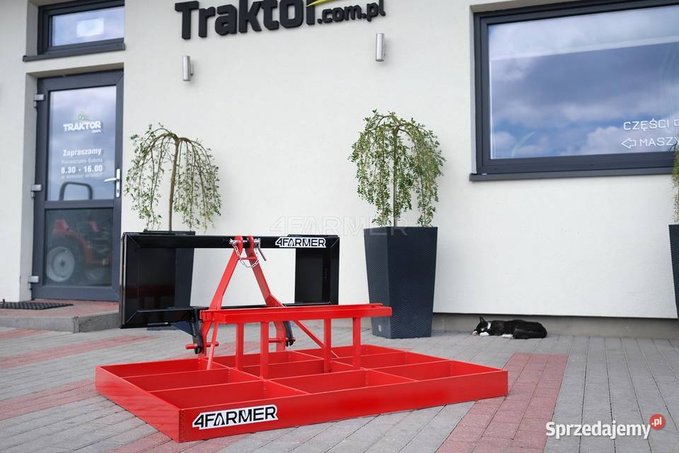 Równiarka niwelator kratownica wyrówniarka 140 z Pozostałe Tajęcina