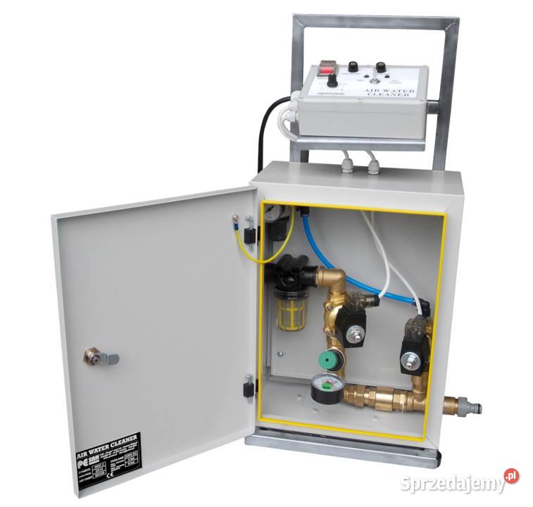 AIR WATER CLEANER czyszczenie linii pojenia Zahajki