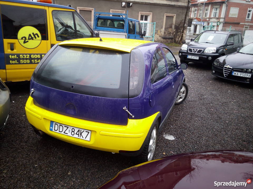 opel corsa rajdówka KJS 18130 manualna Corsa dolnośląskie
