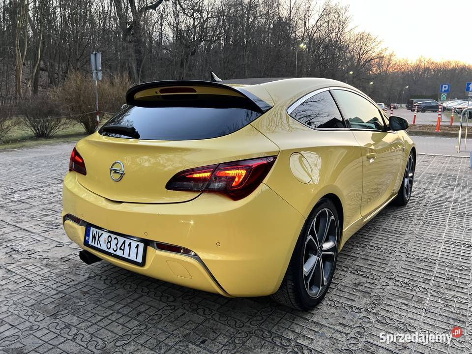 OPEL ASTRA J GTC 14T LPG GAZ Warszawa