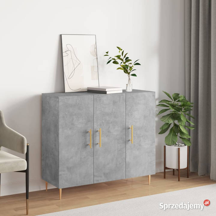 Szafka szarość betonu 90x34x80 materiał Warszawa sprzedam