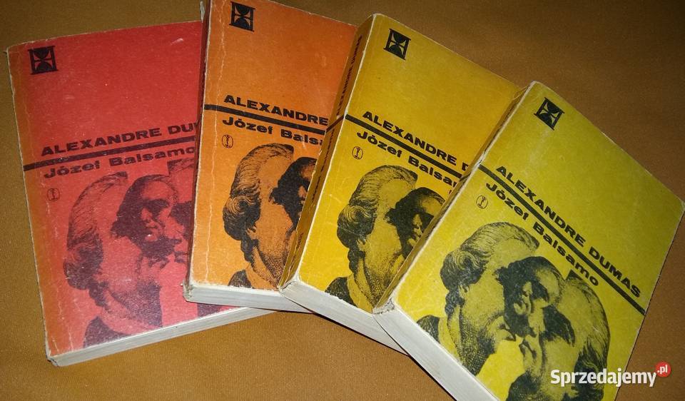 Józef Balsamo 4 tomy Aleksander Dumas Łódź