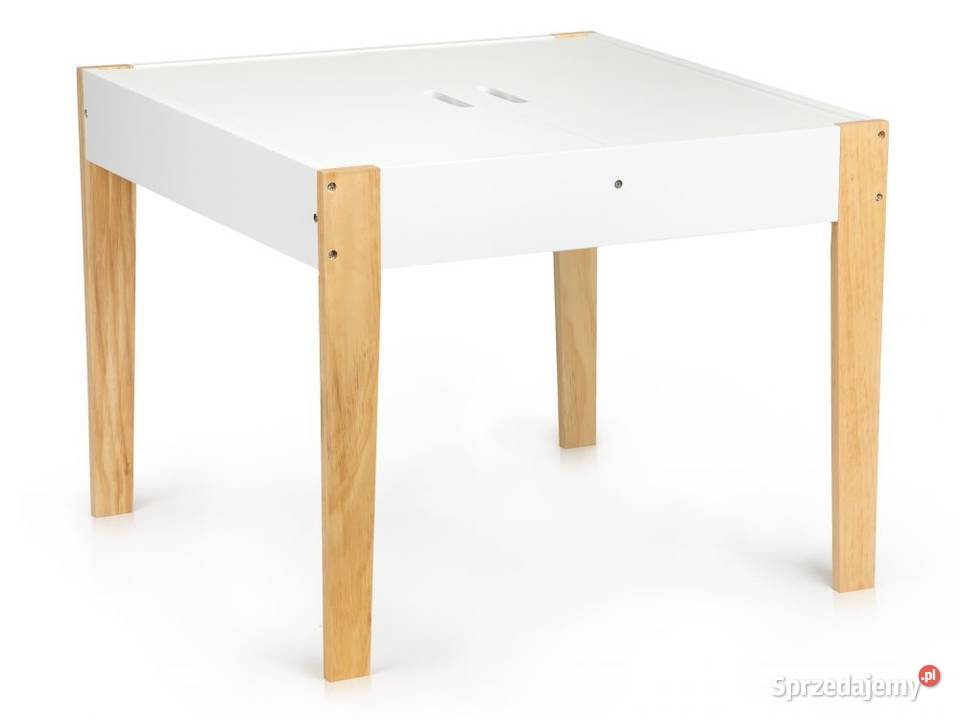 Stół stolik z dwoma krzesłami zestaw mebli Bielsk Podlaski