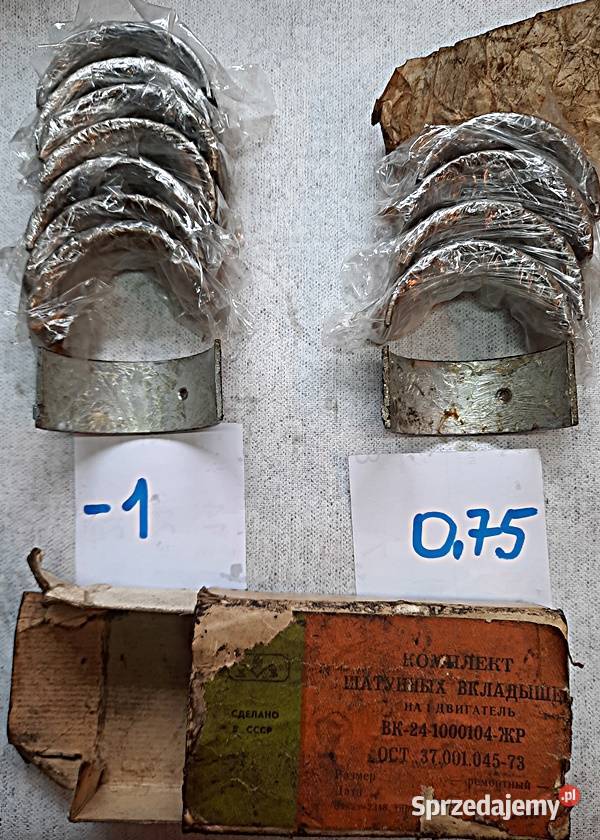 Panewki półpanewki silnika rozruchowego Do maszyn budowlanych Ostrów Wielkopolski