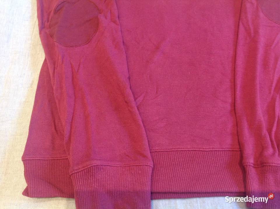 Cienki Bordowy Sweter Bershka r 38 sprzedam